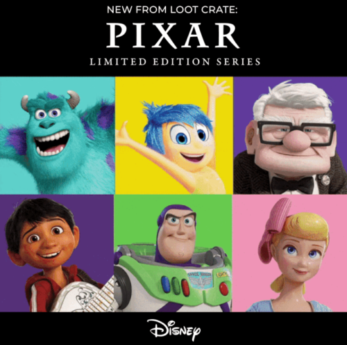 *New* Loot Crate: Pixar Limited Edition Series! - Subscription Box ...