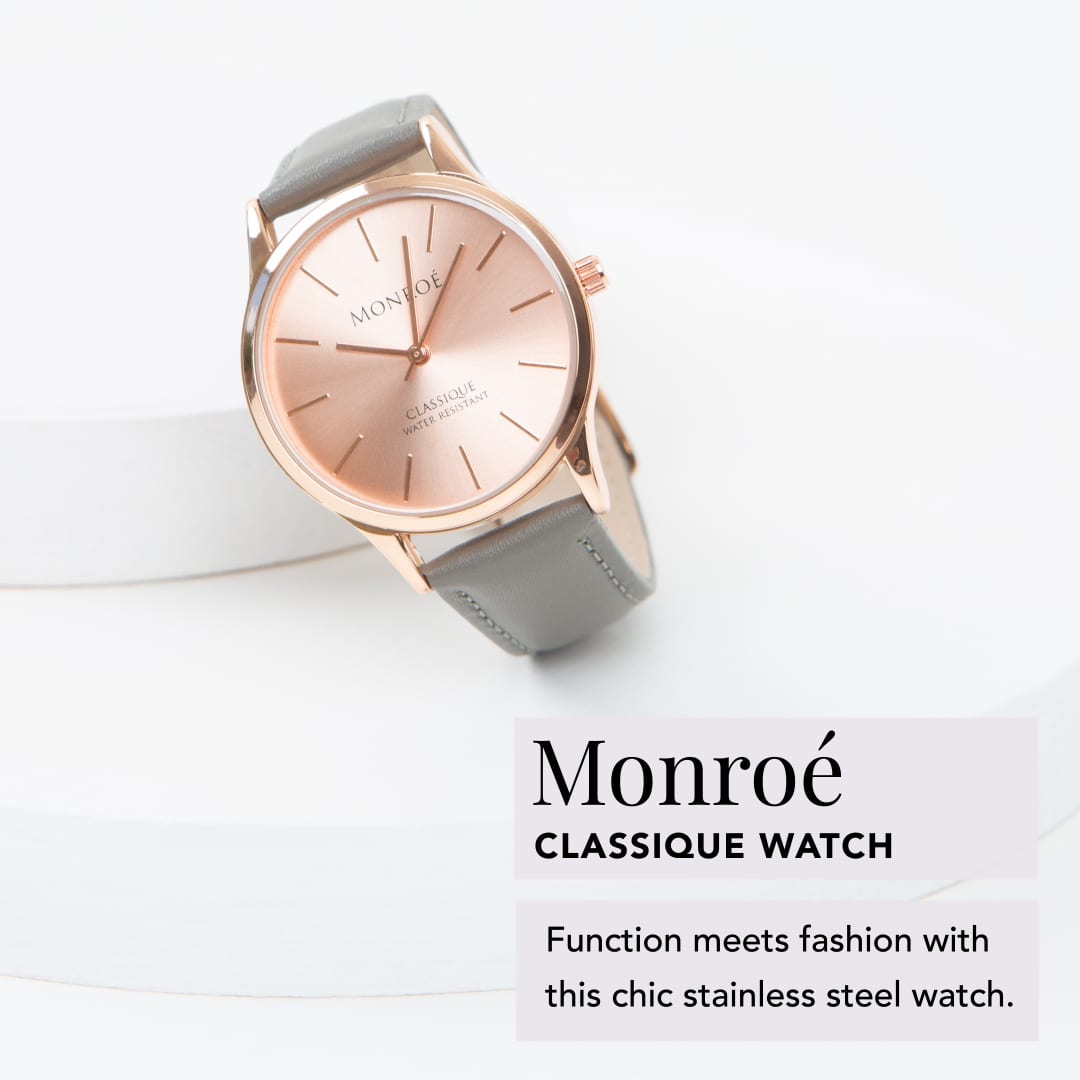 monroe classique watch sunburst