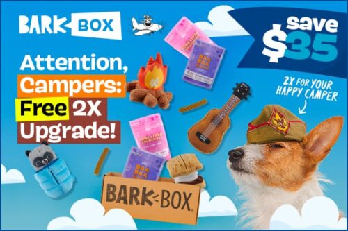 BarkBox Squeakaway Camp Box: FREE Upgrade - Subscription Box Lifestyle