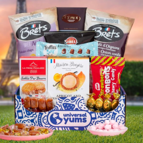 Universal Yums February 2022 Box Spoilers France Subscription Box